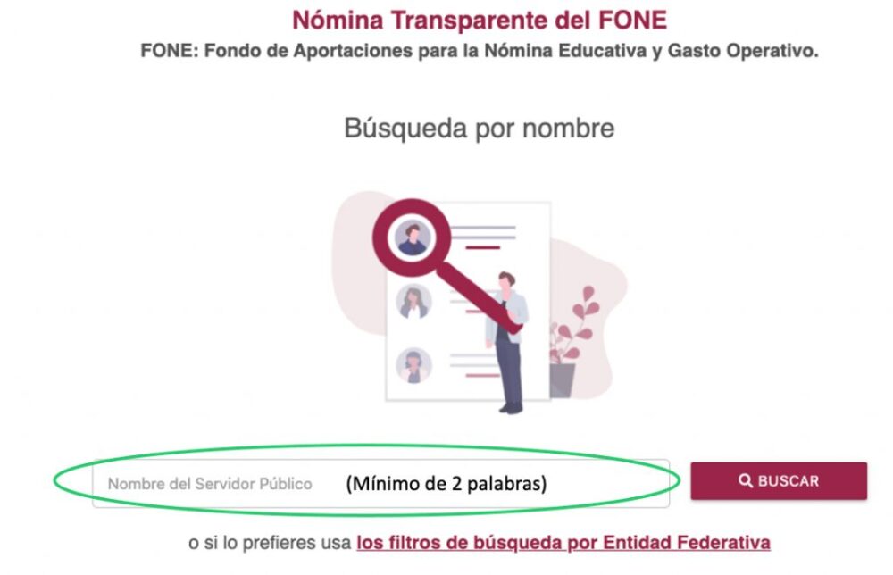 Mi Portal FONE Federal: Consulta de Nóminas